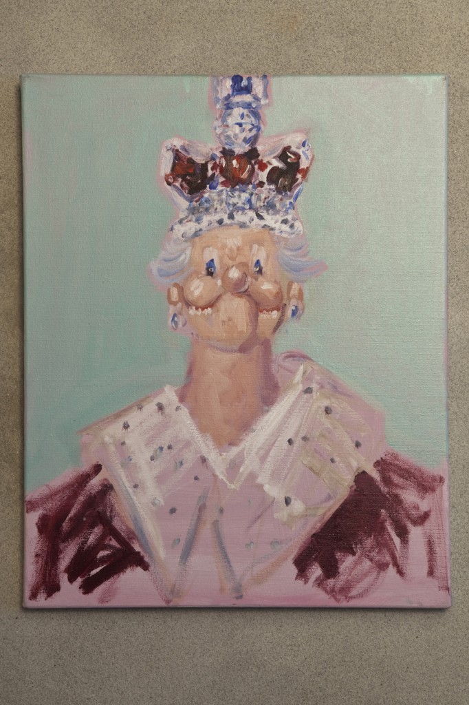 George Condo的《Dreams and Nightmares of the Queen》。 George Condo的《Dreams and Nightmares of the Queen》。