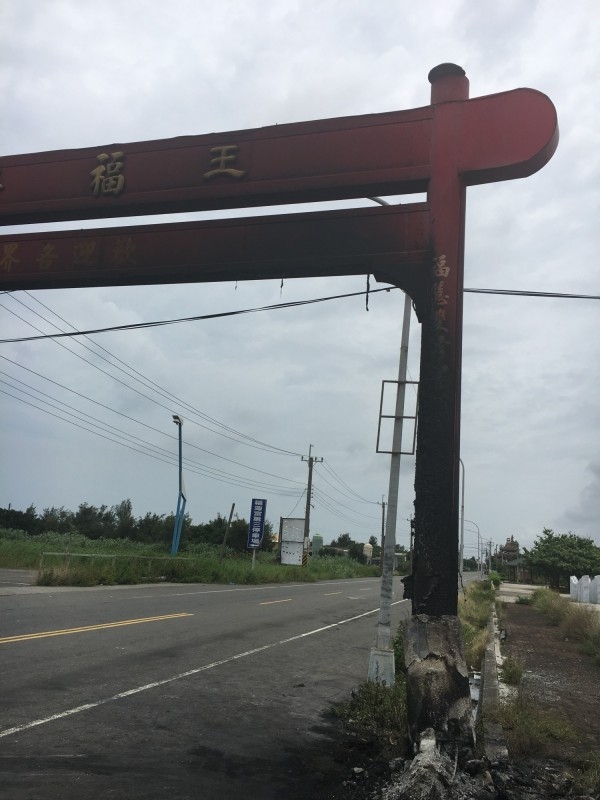 事發現場還留下痕跡。(網圖)