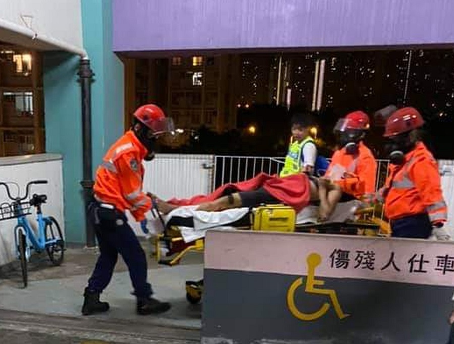 在將軍澳尚德邨墮樓的科大男生仍情況危殆。資料圖片
