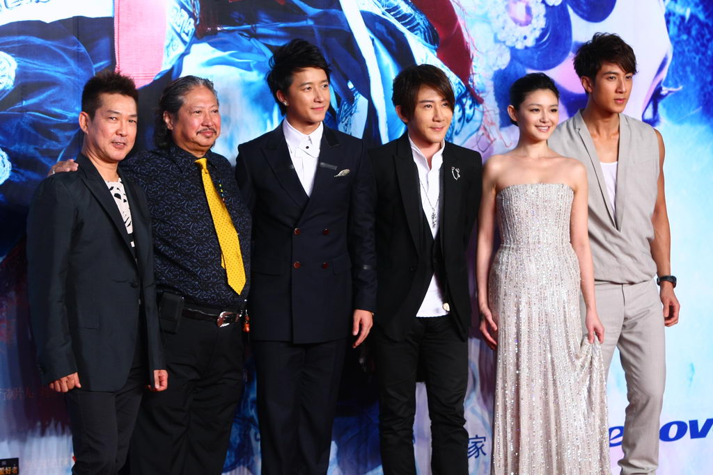 元彪（左）曾演出电影《大武生》。