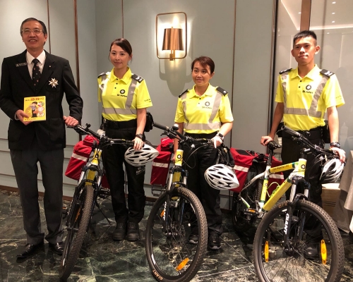 新增多30部單車,加強應付假日的巡邏。