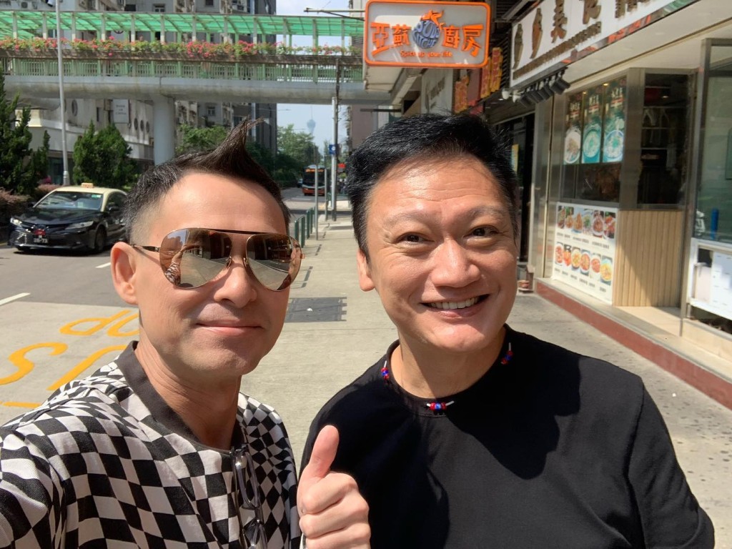 海俊傑早前與陶大宇在澳門見面。
