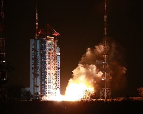 高分十號衛星成功發射。新華社