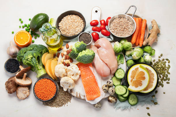 健康饮食，包括均衡饮食（图片来源：iStock）