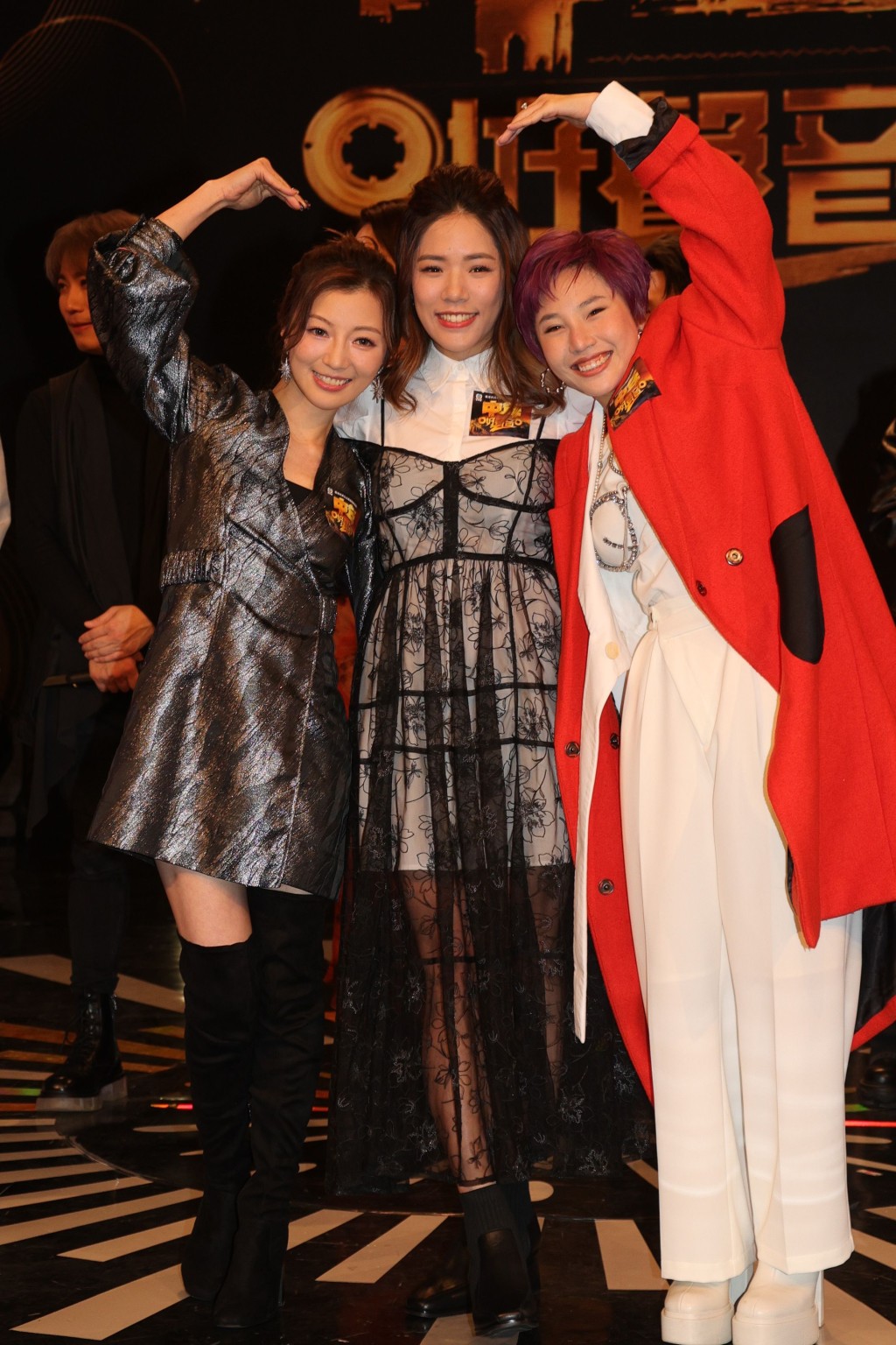 三位女生陳蒨葶、林若盈和陳俞霏說參加比賽最開心是贏到寶貴的友誼。