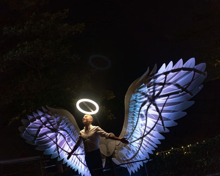 原有受歡迎作品「Angels of Freedom」。旅發局提供