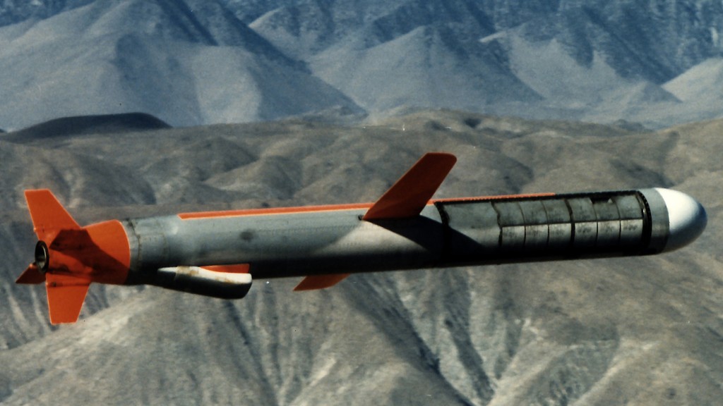 战斧巡航导弹。路透