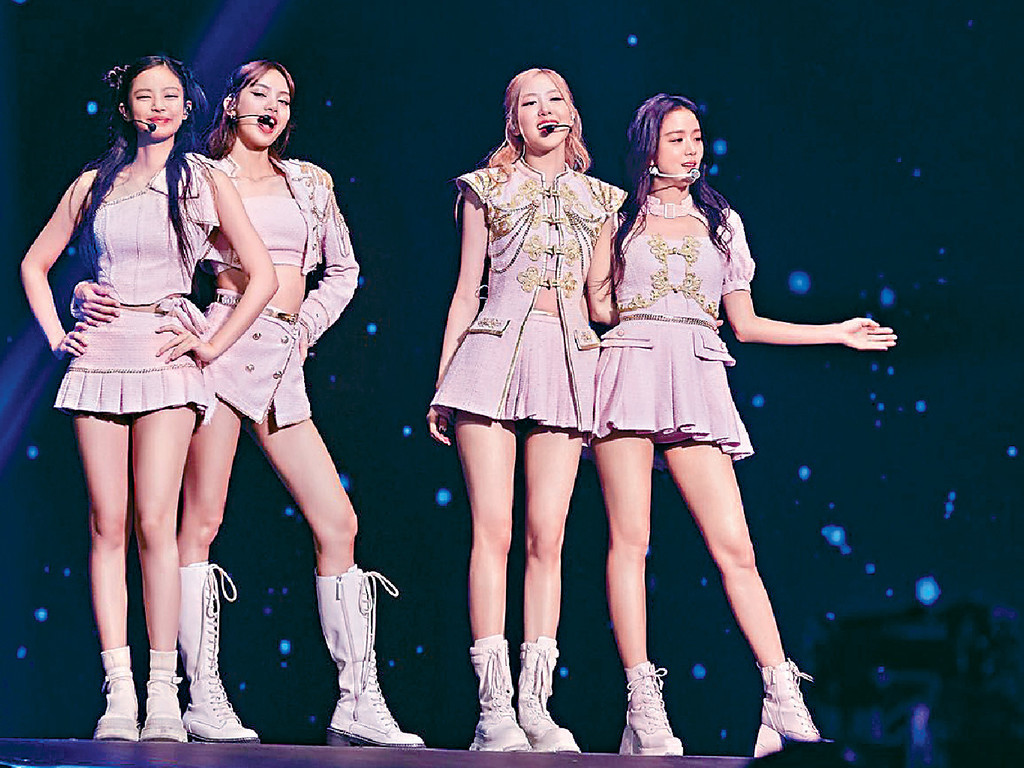 ■BLACKPINK於早前一連兩晚，在「澳門銀河」銀河綜藝館舉行澳門站演唱會。
