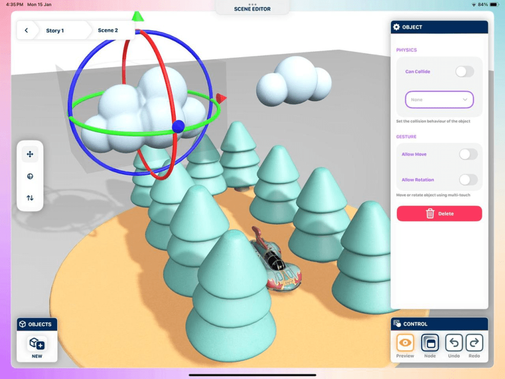 開發過程只需透過「Drag and Drop（拖放）」即可完成遊戲的「Mind Map（腦圖）」，無需使用編程代碼。(VTC提供)