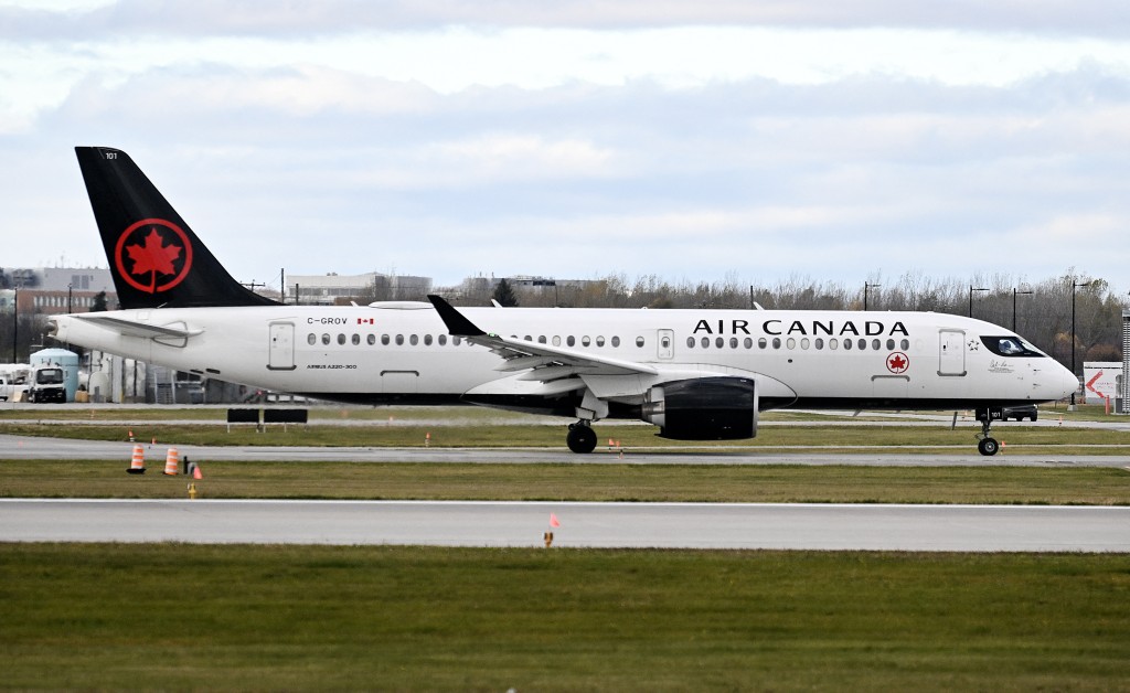 加拿大航空（Air Canada）。（示意图，非当事班机／法新社）