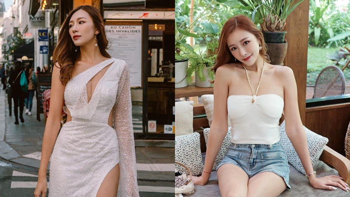 「粗口港姐」梁允瑜晒水著靓相如唧牙膏。