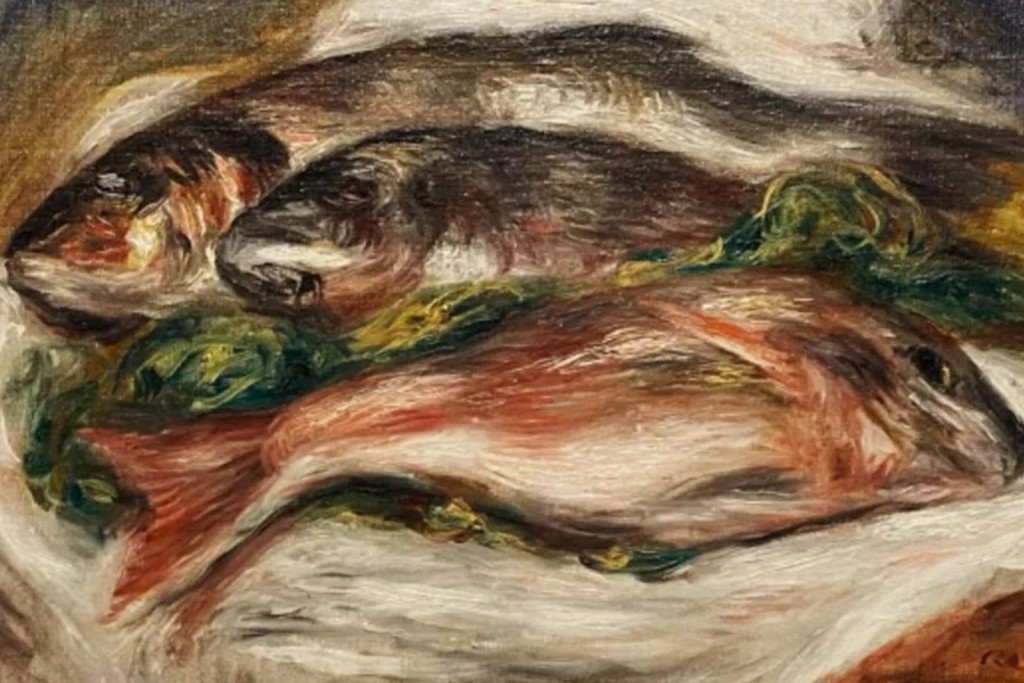 失窃的塞尚作品《鱼》价值600万欧罗。Magnani-Rocca Foundation