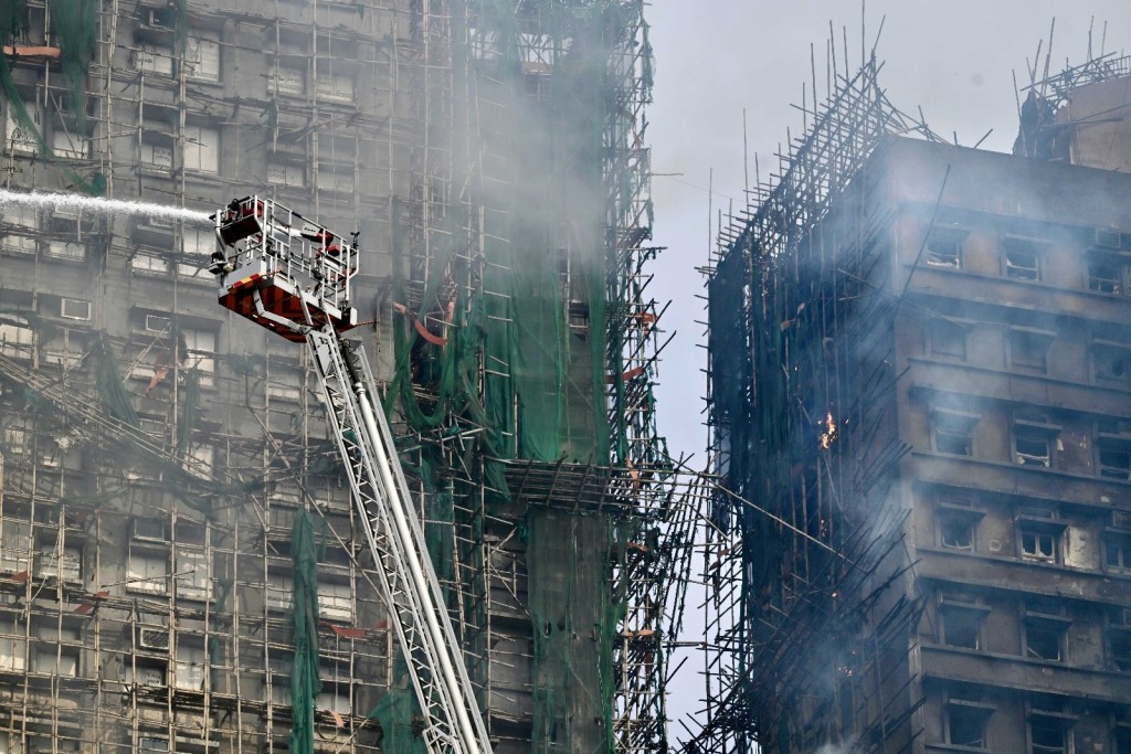 宏福苑大火死亡人數增至161人。資料圖片