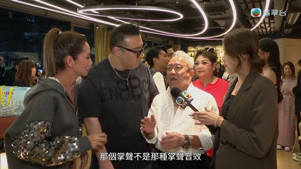 TVB高層曾志偉都表示想跟劉洋合作做生意。 TVB高層曾志偉都表示想跟劉洋合作做生意。