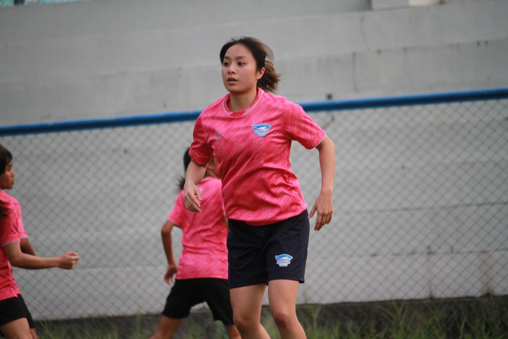 韋婉在泰國聯賽已經累積11個入球。 春武里女足圖片