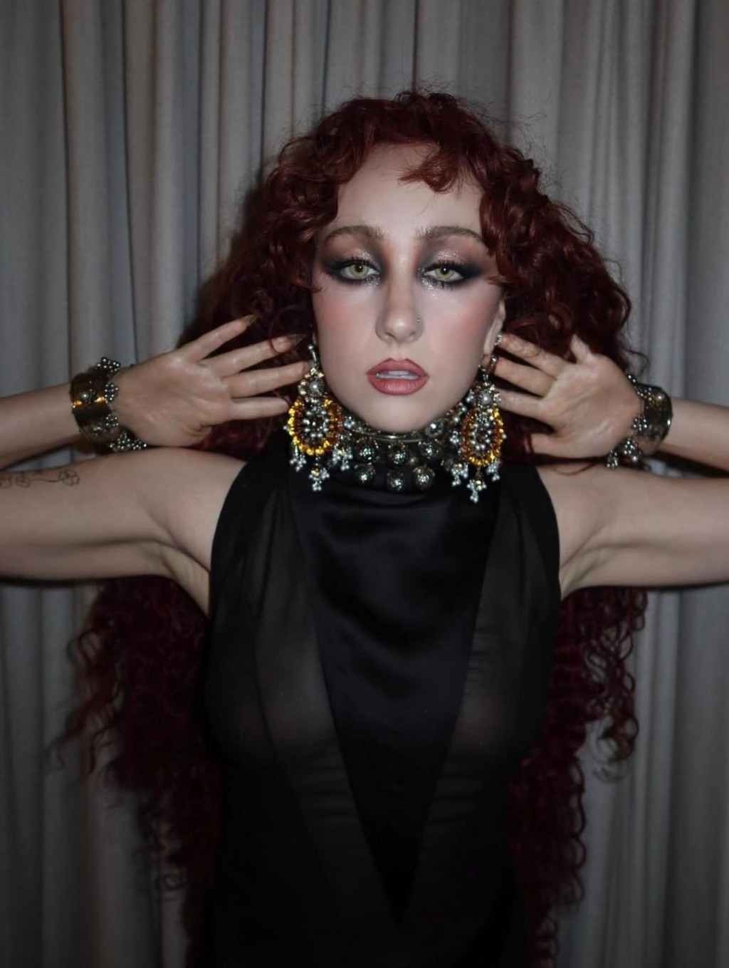 Chappell上周六在聖保羅為音樂節演出。