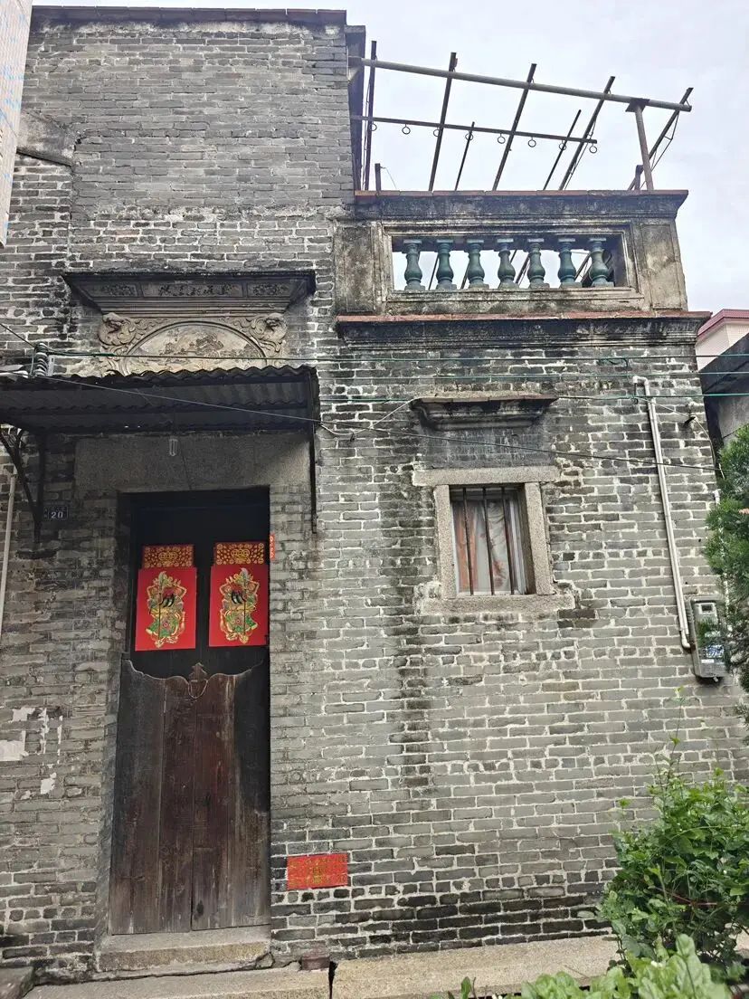 黎家盈位於順德的祖屋。《廣州日報》