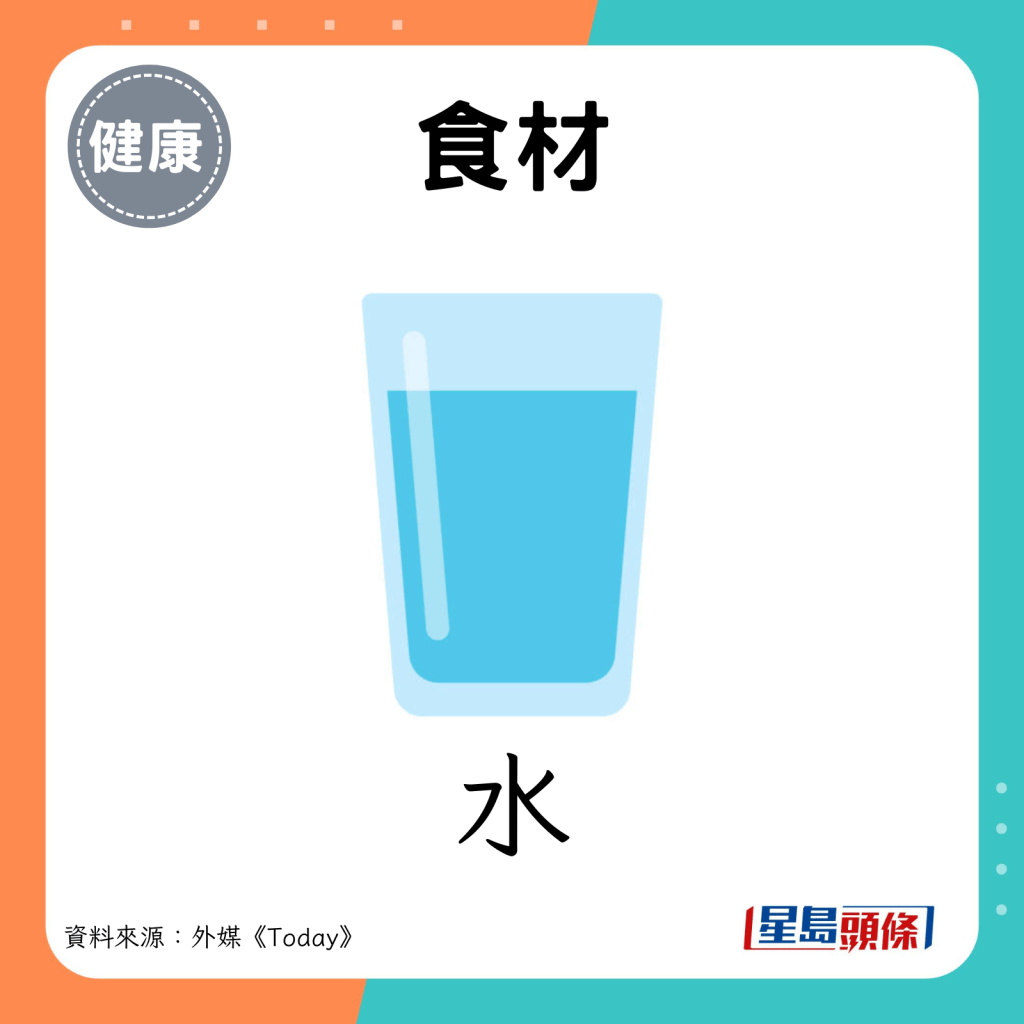 秘制蔬果汁食材：水。