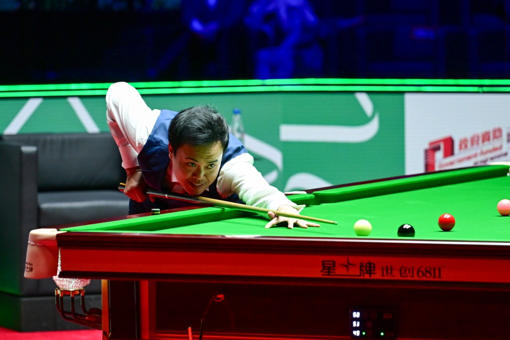 Marco在落后0:4下连追2局。摄影：魏国谦