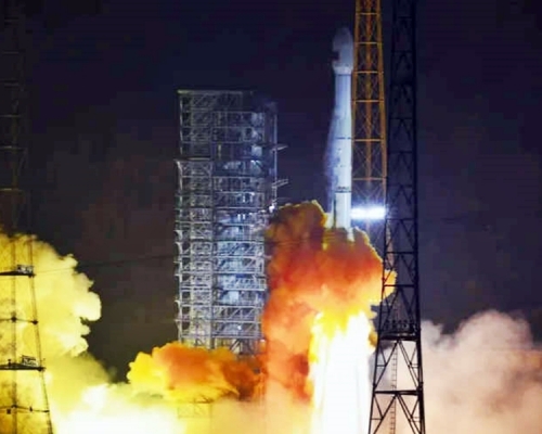 中國成功發射天通一號03衛星，順利進入預定軌道。中國航天科技集團圖片