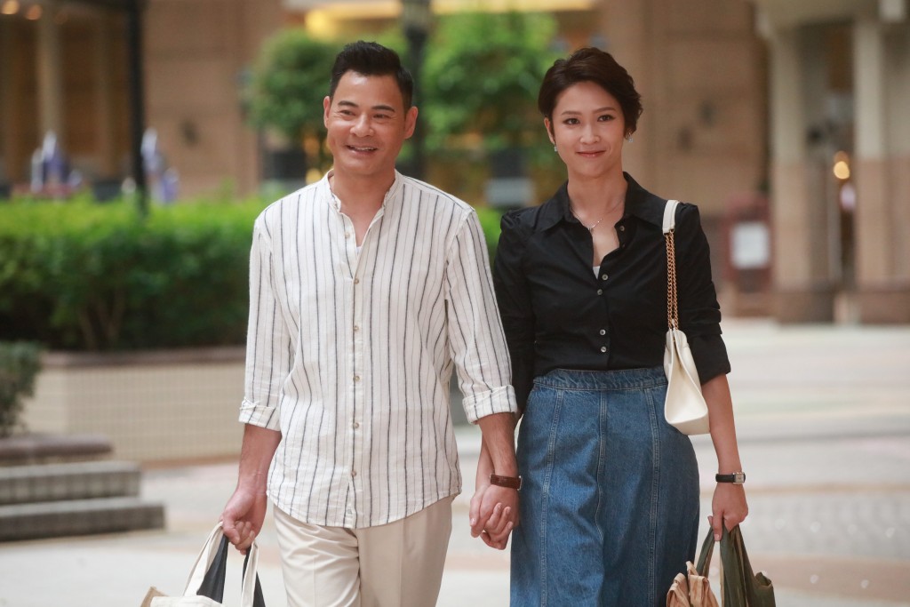 黃智賢在熱播的TVB劇《逆天奇案2》，與蔣祖曼是一對。