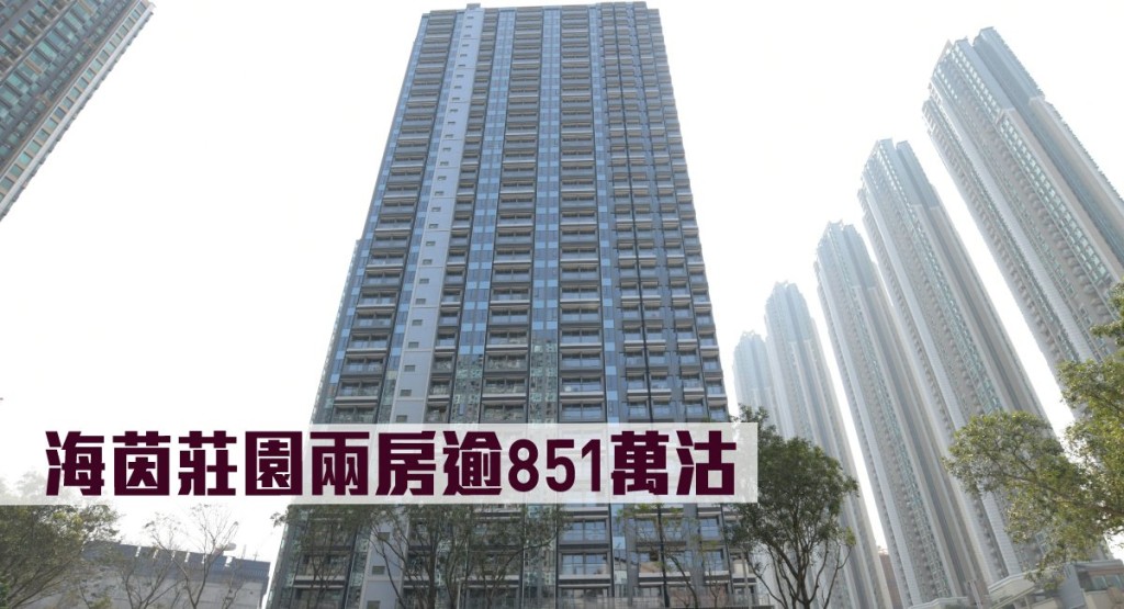 海茵莊園兩房逾851萬沽。