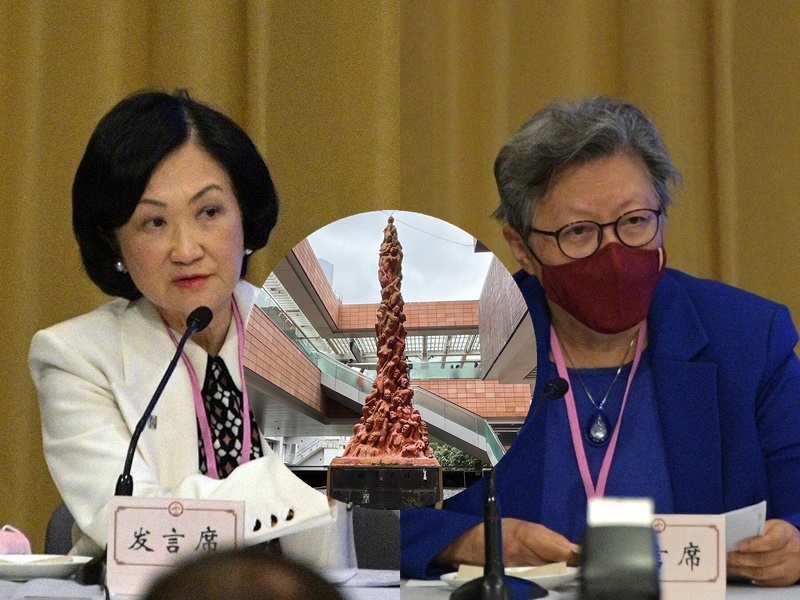 葉劉淑儀、范徐麗泰歡迎移除國殤之柱。