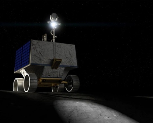 VIPER是揮發物調查極地探測車（Volatiles Investigating Polar Exploration Rover）的縮寫，大小類似高爾夫球車。　網圖