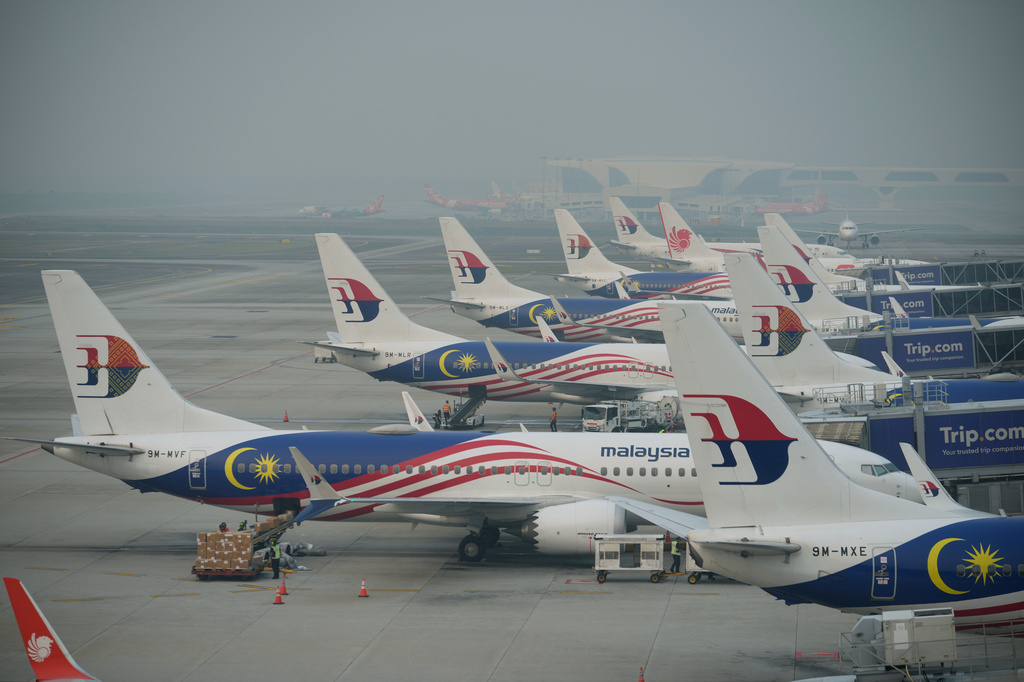 2026年10月8日,馬來西亞雪邦,吉隆坡國際機場被霧霾籠罩。 AP 2026年10月8日,馬來西亞雪邦,吉隆坡國際機場被霧霾籠罩。 AP