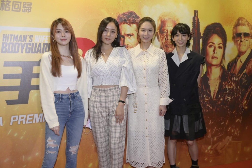 曾樂彤、何佩瑜、艾妮及李靖筠。