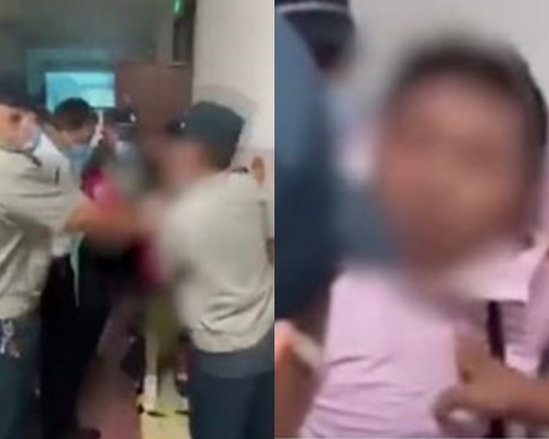 大叔扮孕婦闖醫院偷錢。網上圖片