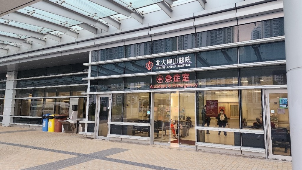 受傷乘客送往北大嶼山醫院治理。