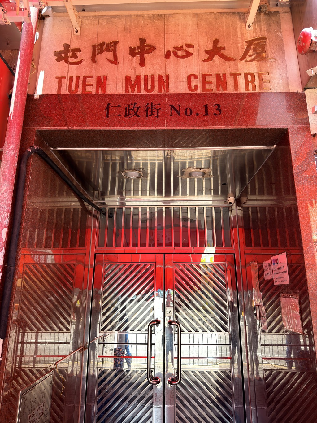 死者居住在屯門一間外勞宿舍。梁國峰攝