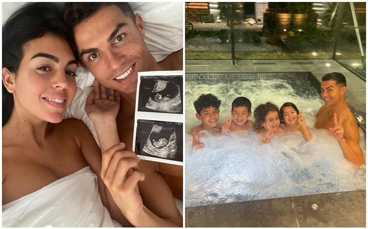 C朗晒出超聲波照公布女友懷雙胞胎。