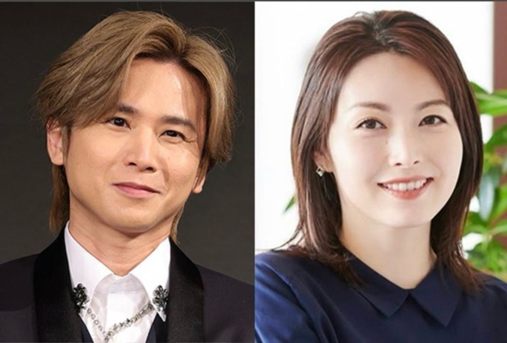 堂本光一與佐藤惠因合作舞台劇認識,並拍拖10年。 堂本光一與佐藤惠因合作舞台劇認識,並拍拖10年。
