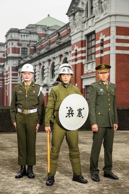 负责台北总统府保安的宪兵。