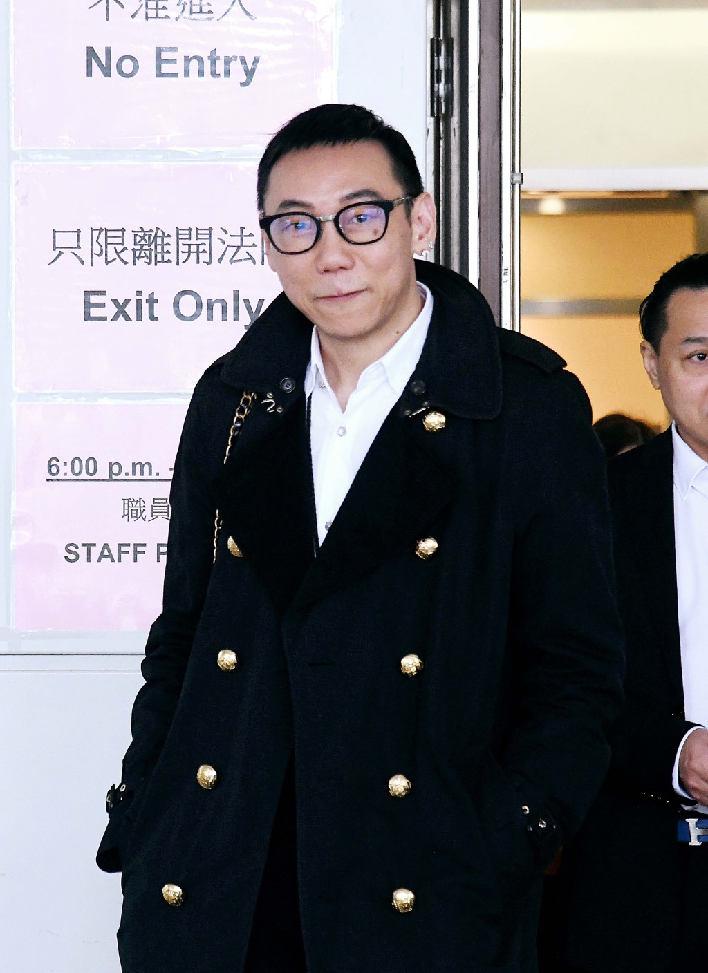 原告余毓興。何健勇攝 原告余毓興。何健勇攝