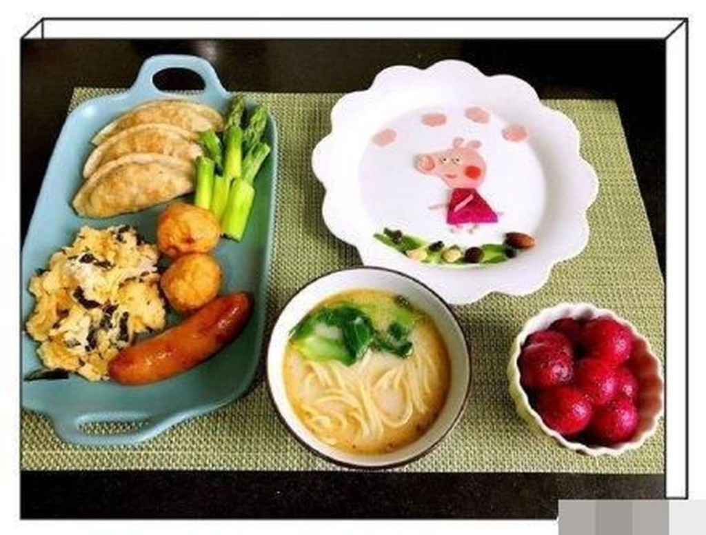 不同食村拼出不同詩句意境。網圖