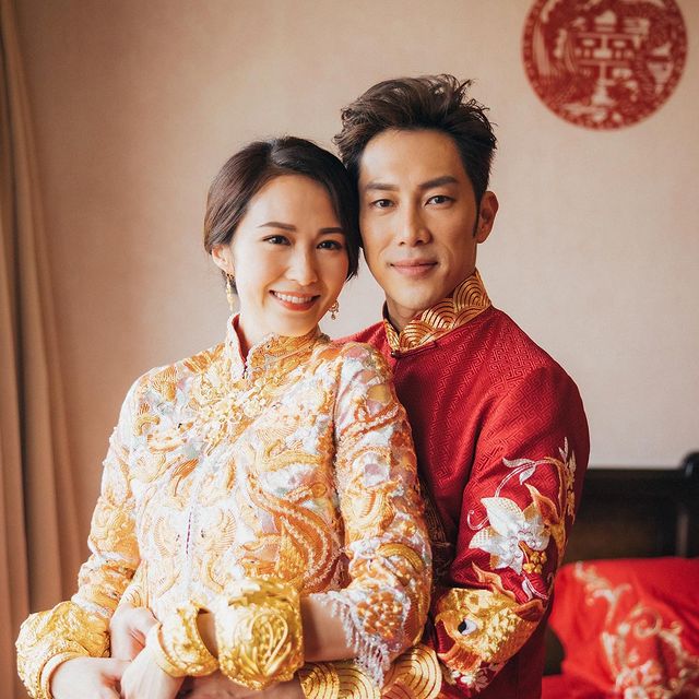 湯怡與排舞師麥秋成於元宵佳節結婚。