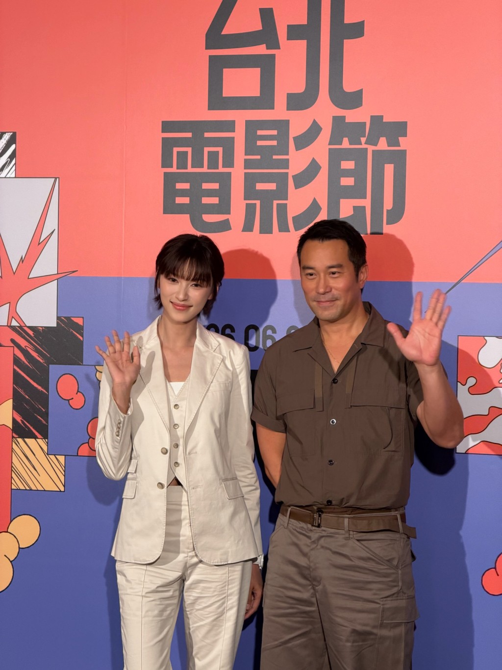 張孝全讚王丹尼窩心。 張孝全讚王丹尼窩心。