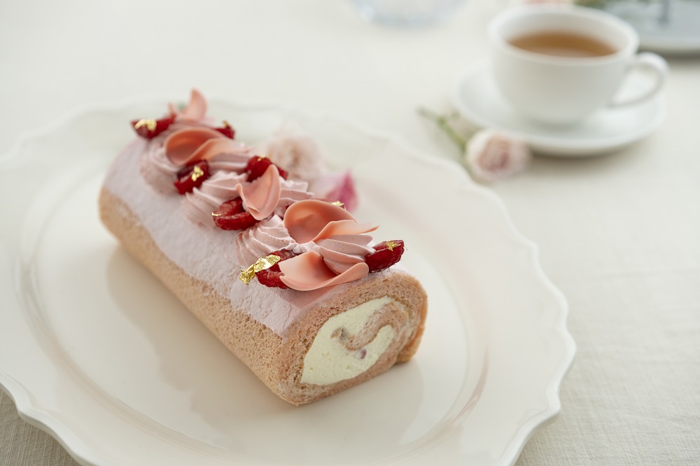 玫瑰荔枝卷（$398/18cm，可供6人享用）