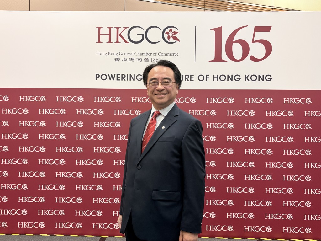 香港總商會主席金澤培。資料圖片