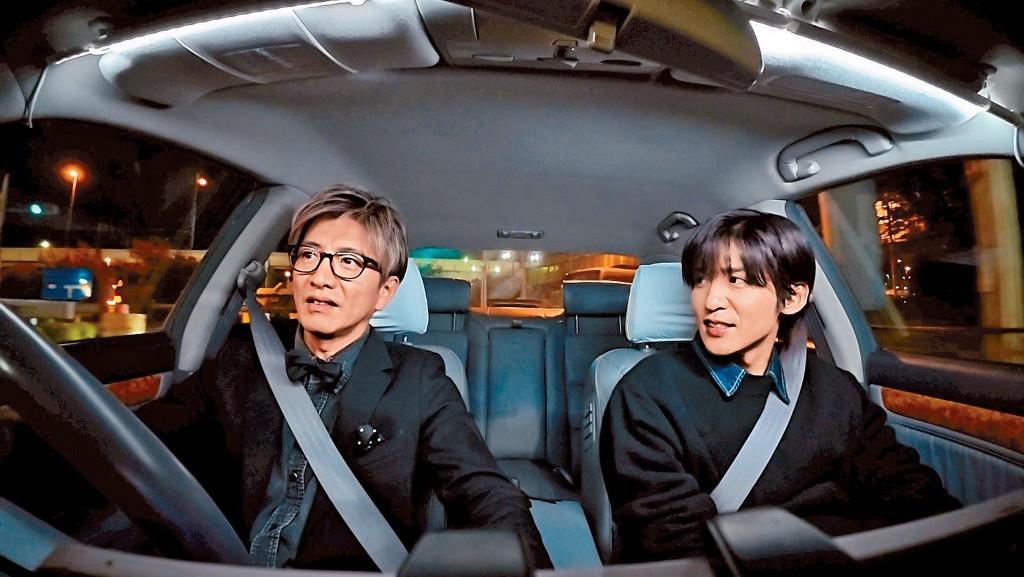 木村揸的士載目黑蓮，為宣傳新片《TOKYO TAXI》。