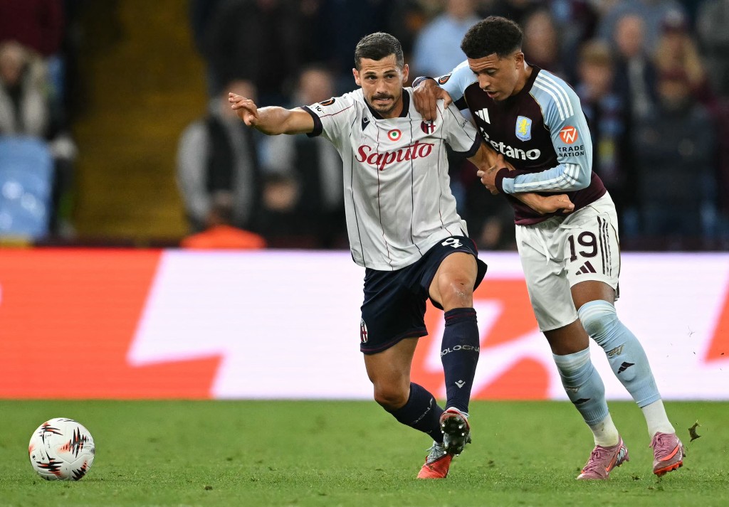 查頓辛祖在歐霸2次上陣,1次正選1次後備。法新社 查頓辛祖在歐霸2次上陣,1次正選1次後備。法新社