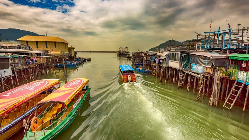 旅客可以乘小艇遊覽大澳（香港旅遊發展局圖片）