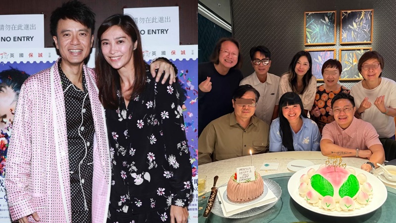 港姐冠軍盧淑儀「逆齡生長」驚現少女味  皮膚幼滑氣質出眾  李克勤難掩倦容似太太老竇？