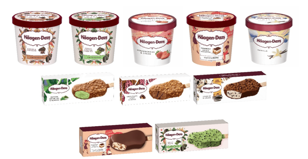 Häagen-Dazs 迷你杯 / 雪糕批 (各種口味)(不包括日本版)$195 / 10件 折實價 $150.2/10件,平均 $15 / 件 Häagen-Dazs 迷你杯 / 雪糕批 (各種口味)(不包括日本版)$195 / 10件 折實價 $150.2/10件,平均 $15 / 件
