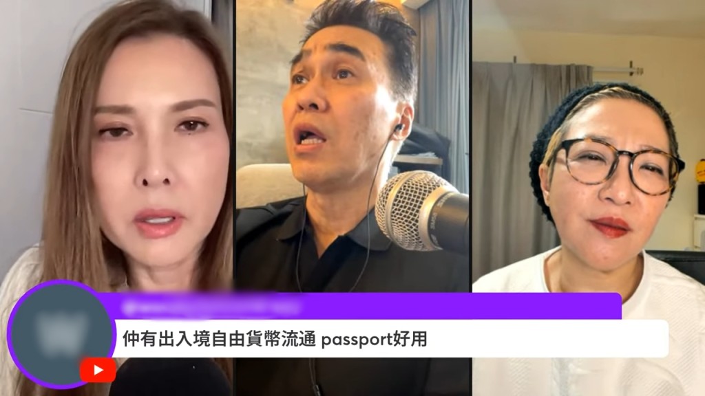 有網民提出香港護照好用，何英偉又不認同，指自己訂機票前，要先為兒子取得簽證才可以購買。