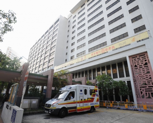 廣華醫院一名72歲患有長期病患的男病人病逝。資料圖片