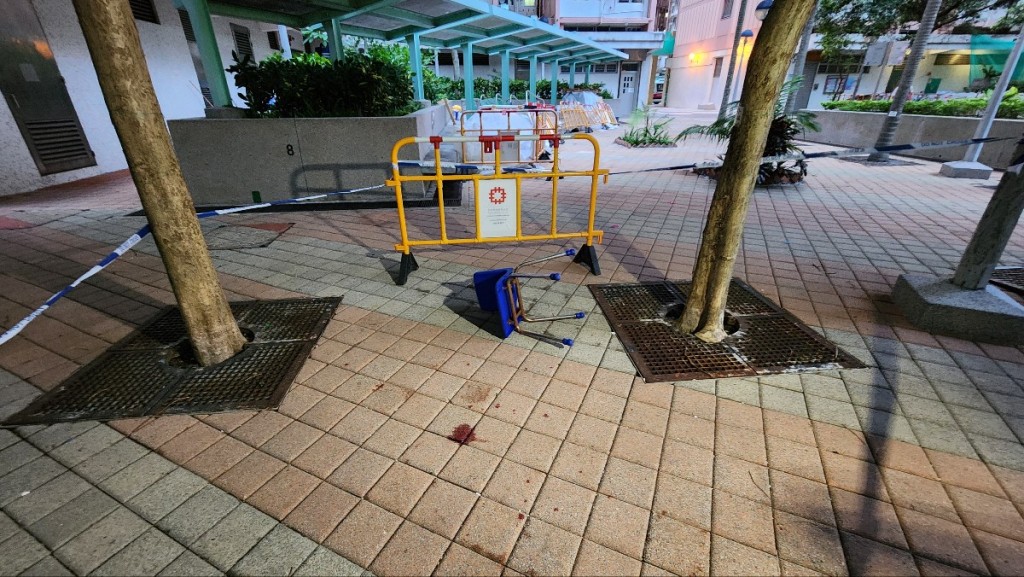 柴灣興華邨男子乘涼時遇襲 腋下遭刺傷浴血送院